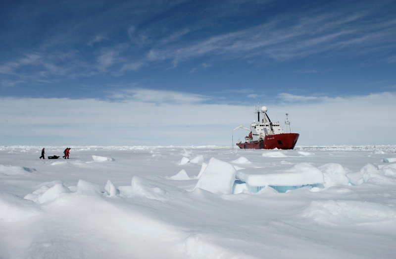 The team will spend three weeks exploring the region on board the BAS research ship RRS James Clark Ross (pictured). (Image: BAS)